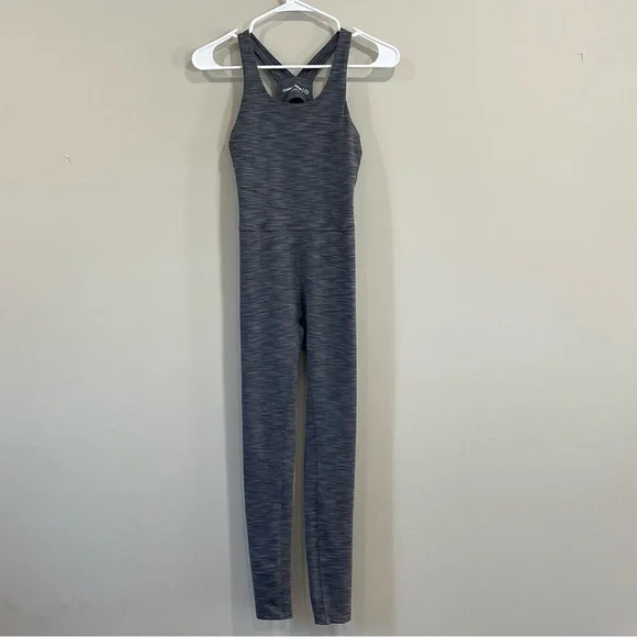 Outdoor Voices•Freeform Unitard Onsie Bodysuit•Dark Grey•Size X-Small - Picture 2 of 8